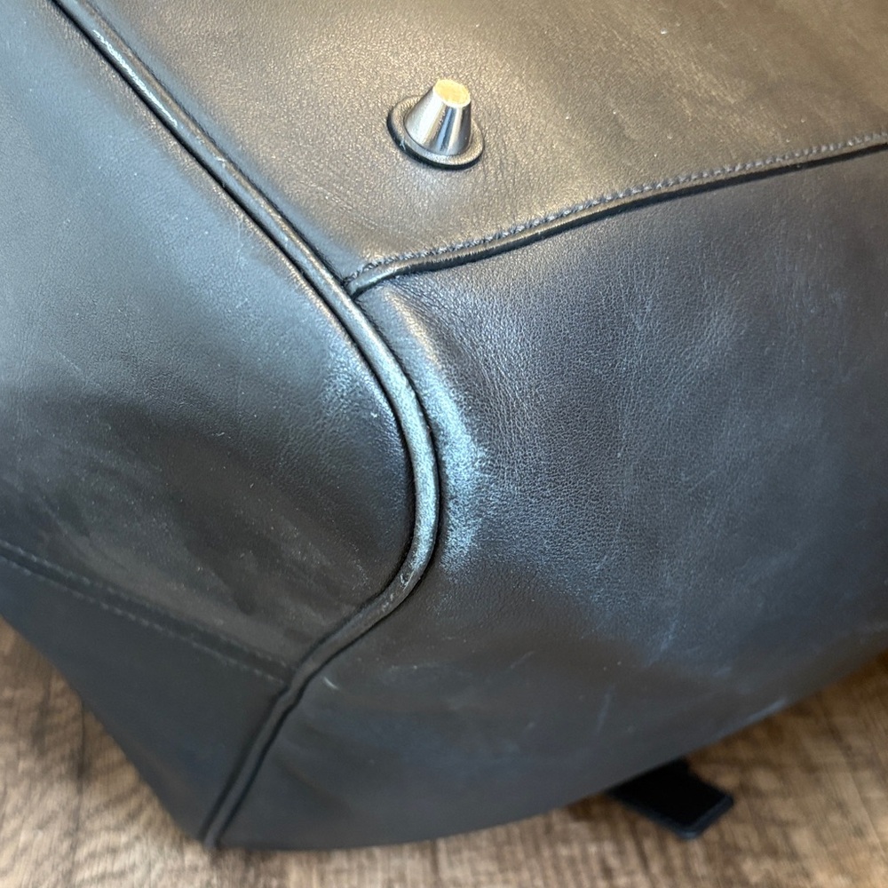 Coach Leather Voyage Cabin Duffel Bag Weekender Travel Carryon RARE - Picture 9 of 16